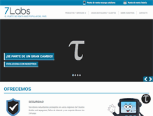 Tablet Screenshot of on7labs.com